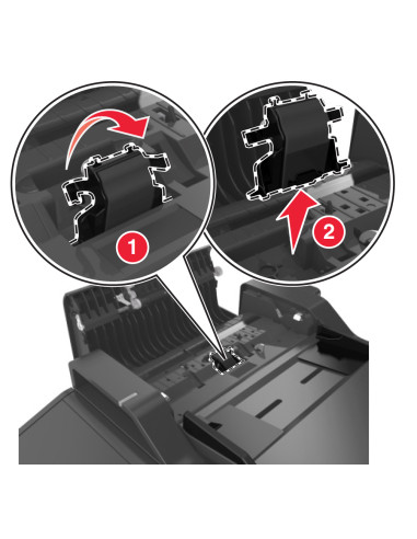 41X0917 ou 40X9108 ADF Separator roller Original Pour Lexmark 