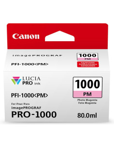 PFI-1000 PM - Cartouche Canon Originale Photo Magenta 80 ml - 0551C001AA
