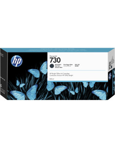 P2V71A - HP 730 Cartouche d'encre Noir Mat 300ml pour DESIGNJET T1700