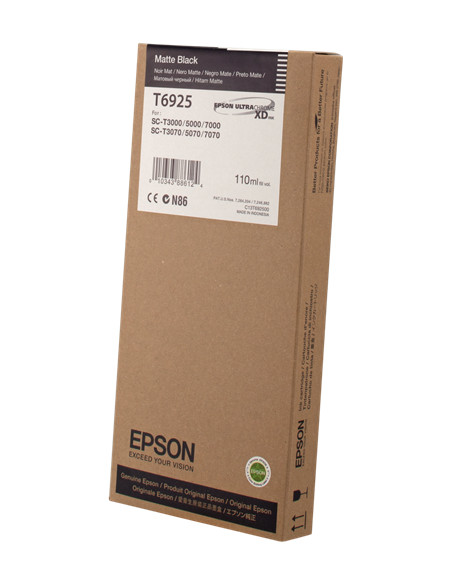 C13T692500 - Cartouche d'encre originale Epson Noir Matt 110 ml