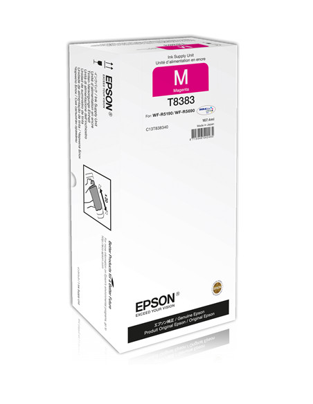 C13T838340 - Cartouche d'encre originale Epson Magenta 167.4 ml
