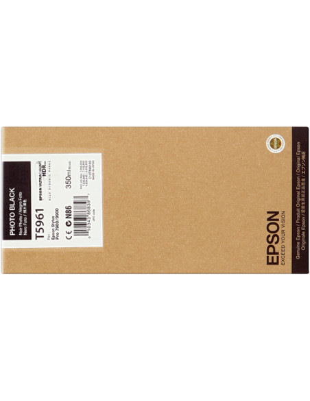C13T596100 - Cartouche d'encre originale Epson UltraChrome 350 ml