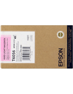 C13T605600 - Cartouche d'encre originale Epson Magenta clair vivid 110 ml