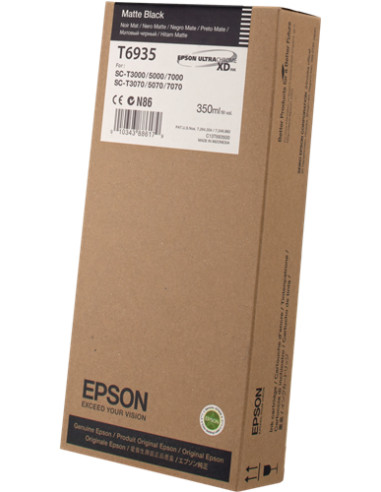 C13T693500 - Cartouche d'encre originale Epson Noir Matt 350 ml