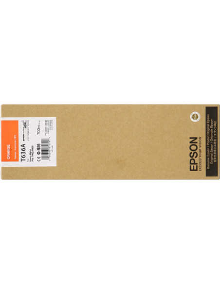 C13T636A00 - Cartouche d'encre originale Epson UltraChrome 700 ml
