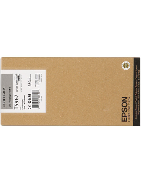 C13T596700 - Cartouche d'encre originale Epson Noir brillant 350 ml