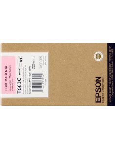 C13T603C00 - Cartouche d'encre originale Epson Magenta brillant 220 ml