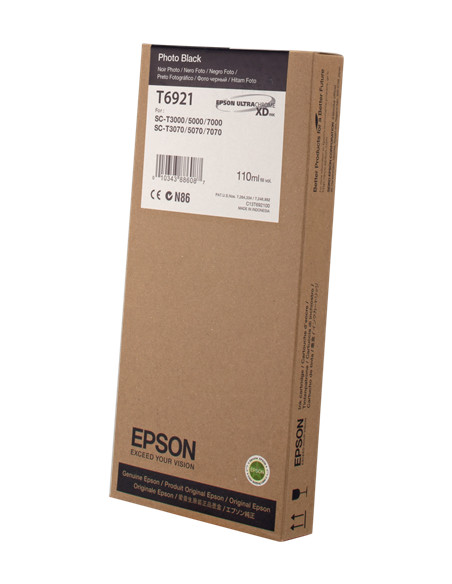C13T692100 - Cartouche d'encre originale Epson Noir photo 110 ml