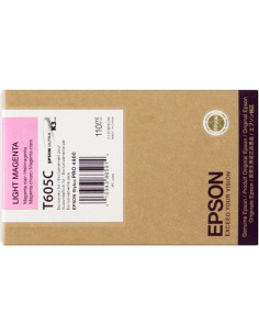 C13T605C00 - Cartouche d'encre originale Epson Magenta brillant 110 ml