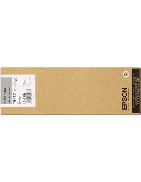 C13T591700 - Cartouche d'encre originale Epson Noir brillant 700 ml