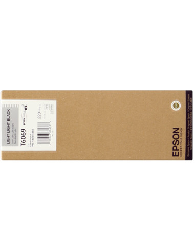 C13T606900 - Cartouche d'encre originale Epson Light Black 220 ml