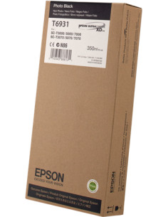 C13T693100 - Cartouche d'encre originale Epson Noir photo 350 ml