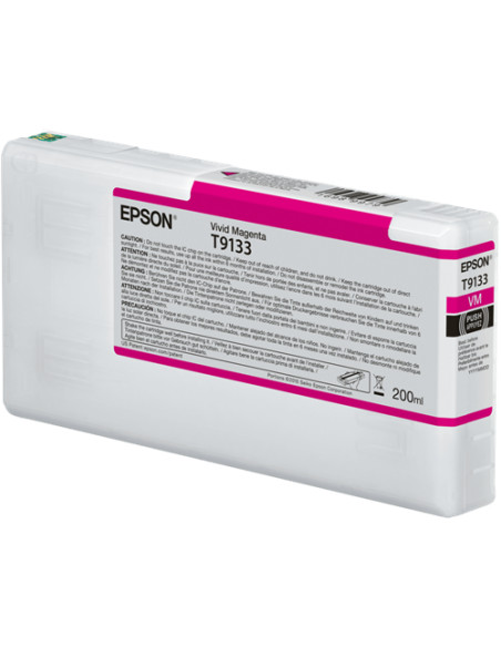 C13T913300 - Cartouche d'encre originale Epson Magenta 200 ml