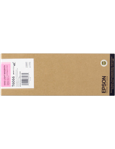 C13T606600 - Cartouche d'encre originale Epson Magenta clair vivid 220 ml