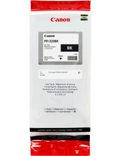 PFI-320bk - Cartouche d'encre Originale Canon Noir - 300 ml