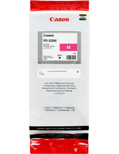 PFI-320m - Cartouche d'encre Originale Canon Magenta - 300 ml