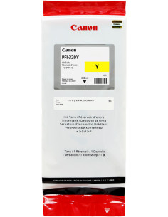 PFI-320y - Cartouche d'encre Originale Canon Jaune - 300 ml