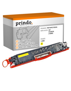 Toner Compatible Jaune pour HP LaserJet Pro MFP M176n - 1 000 pages référence CF352A