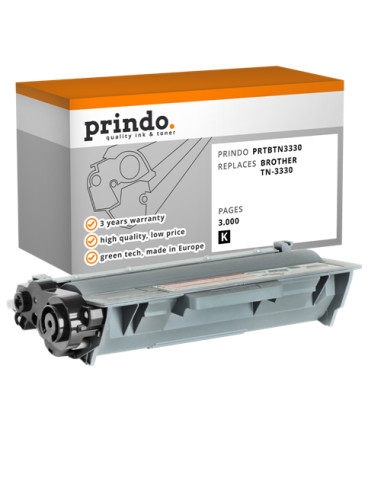 Toner Compatible Noir pour Brother HL-5440D - 3 000 pages référence TN-3330
