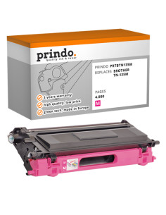 Toner Compatible Magenta pour Brother HL-4040CN - 4 000 pages référence TN-135m