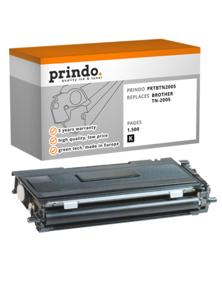 Toner Compatible Noir pour Brother HL-2035 - 1 500 pages référence TN-2005