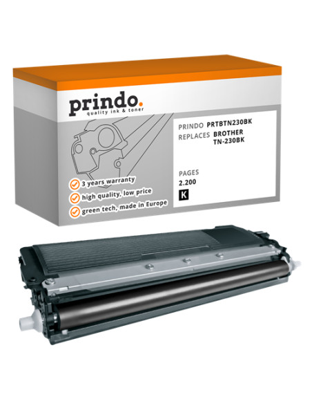 Toner Compatible Noir pour Brother HL-3040CN - 2 200 pages référence TN-230bk