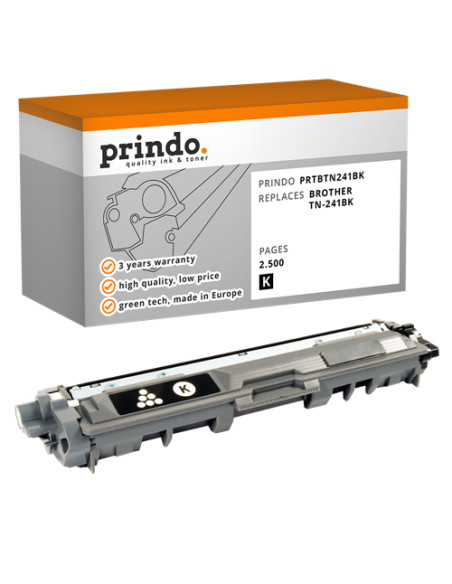 Toner Compatible Noir pour Brother HL-3140CW - 2 500 pages référence TN-241BK