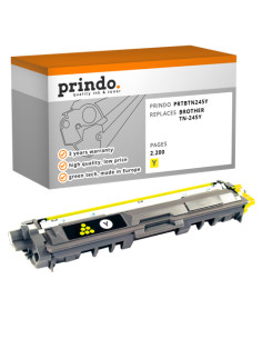 Toner Compatible Jaune pour Brother HL-3140CW - 2 200 pages référence TN-245Y