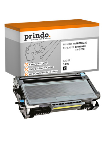 Toner Compatible Noir pour Brother HL-5340D - 3 000 pages référence TN-3230