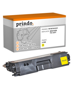 Toner Compatible Jaune pour Brother HL-4570CDW - 3 500 pages référence TN-325y