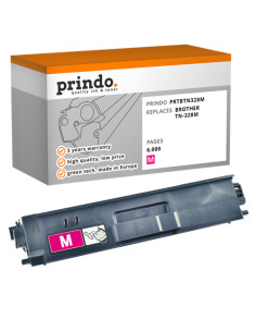 Toner Compatible Magenta pour Brother HL-4570CDW - 6 000 pages référence TN-328M