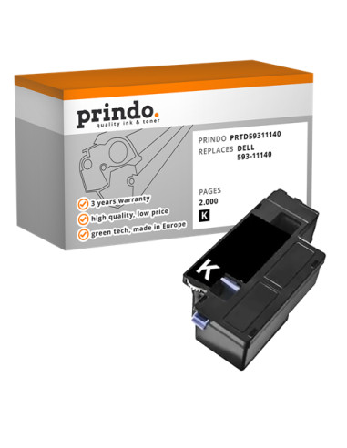 Toner Compatible Noir pour Dell 1350cnw - 2 000 pages référence 593-11140