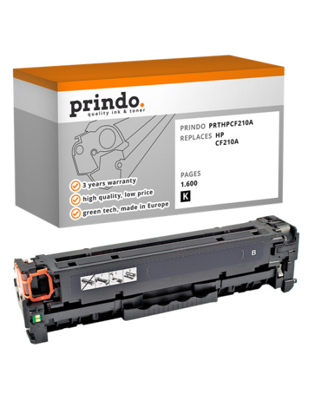 Toner Compatible Noir pour HP LaserJet Pro 200 color MFP M276 - 1 600 pages référence CF210A