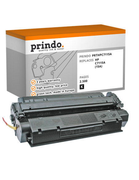 Toner Compatible Noir pour HP LaserJet 1000W - 2 500 pages référence C7115A