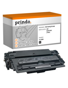 Toner Compatible Noir pour HP LaserJet 5200 - 12 000 pages référence Q7516A