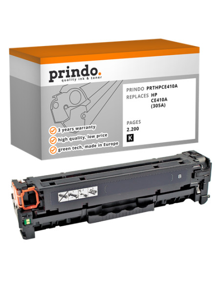 Toner Compatible Noir pour HP Laserjet Pro 300 color M351a - 2 200 pages référence CE410A
