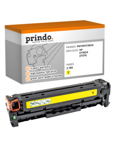 Toner Compatible Jaune pour HP LaserJet Pro 400 color MFP M476dn - 2 700 pages référence CF382A