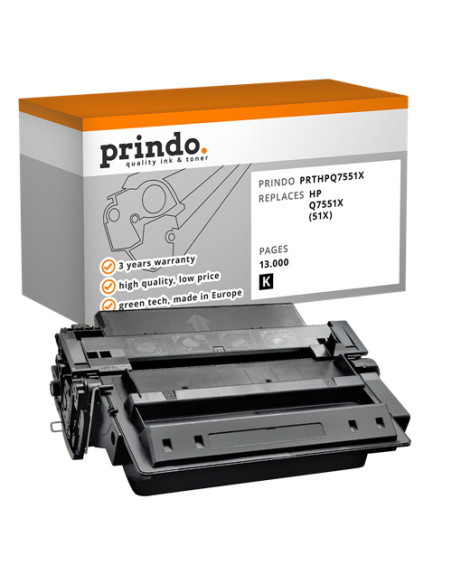 Toner Compatible Noir pour HP LaserJet M3035mfp - 13 000 pages référence Q7551X