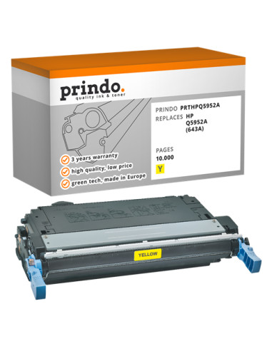 Toner Compatible Jaune pour HP ColorLaserJet 4700 - 10 000 pages référence Q5952A