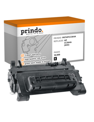 Toner Compatible Noir pour HP LaserJet P4014 - 10 000 pages référence CC364A
