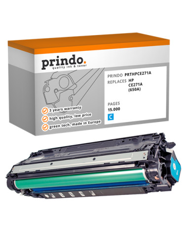 Toner Compatible Cyan pour HP ColorLaserJet CP5525n - 15 000 pages référence CE271A