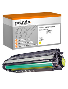 Toner Compatible Jaune pour HP ColorLaserJet CP5525n - 15 000 pages référence CE272A
