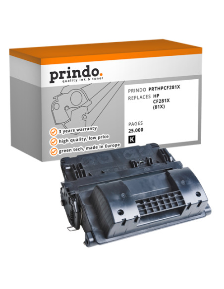Toner Compatible Noir pour HP LaserJet Enterprise M606dn - 25 000 pages référence CF281X