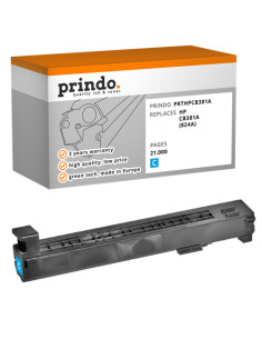 Toner Compatible Cyan pour HP ColorLaserJet CP6015 - 21 000 pages référence CB381A