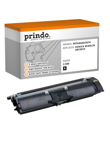 Toner Compatible Noir pour Konica Magicolor 1600W - 2 500 pages référence Minolta