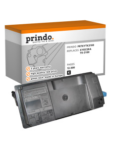 Toner Compatible Noir pour Kyocera FS-2100D - 12 500 pages référence TK-3100