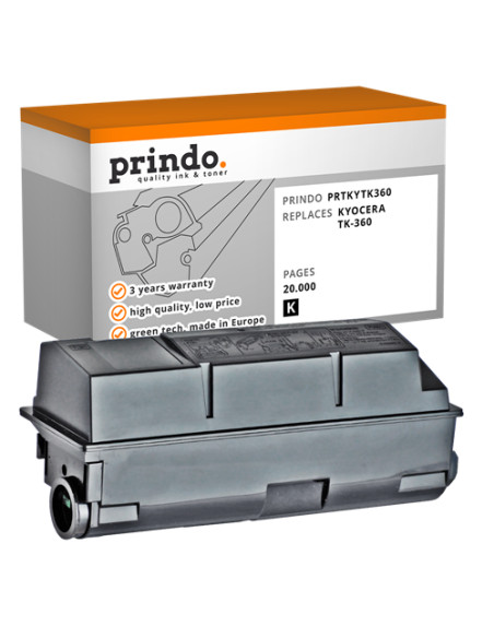 Toner Compatible Noir pour Kyocera FS-4020DN - 20 000 pages référence TK-360