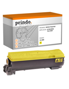 Toner Compatible Jaune pour Kyocera FS-C5400DN - 12 000 pages référence TK-570y