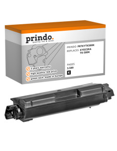 Toner Compatible Noir pour Kyocera FS-C5150DN - 3 500 pages référence TK-580k