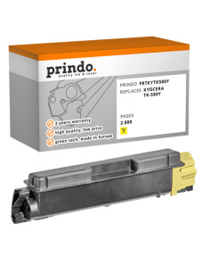 Toner Compatible Jaune pour Kyocera FS-C5150DN - 2 800 pages référence TK-580y